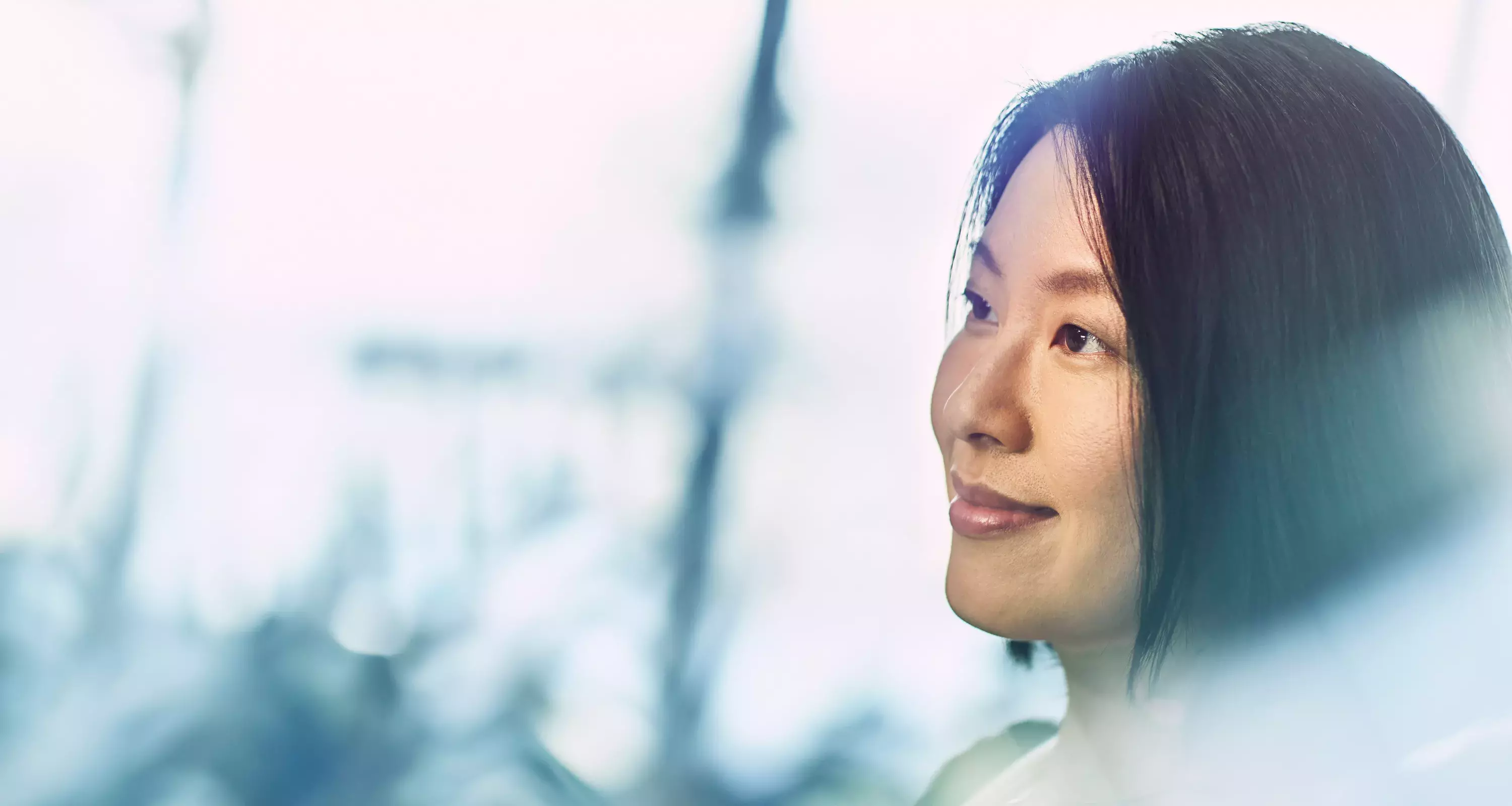 smiling woman