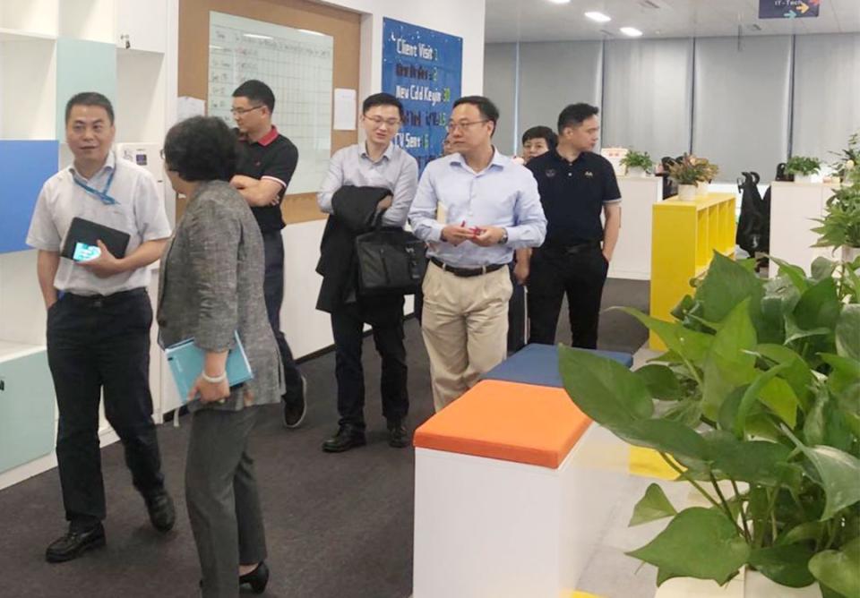 上海浦东新区领导一行莅临任仕达中国总部调研指导 | 任仕达